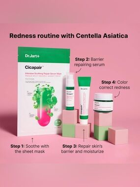 Dr. Jart+ Cicapair Redness Rescue Kit NIB